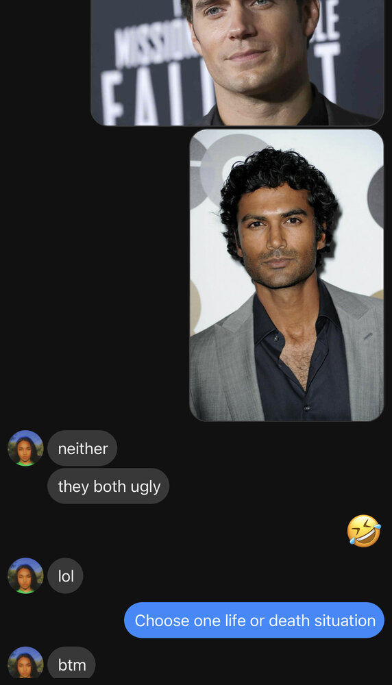 Sendhil over cavill