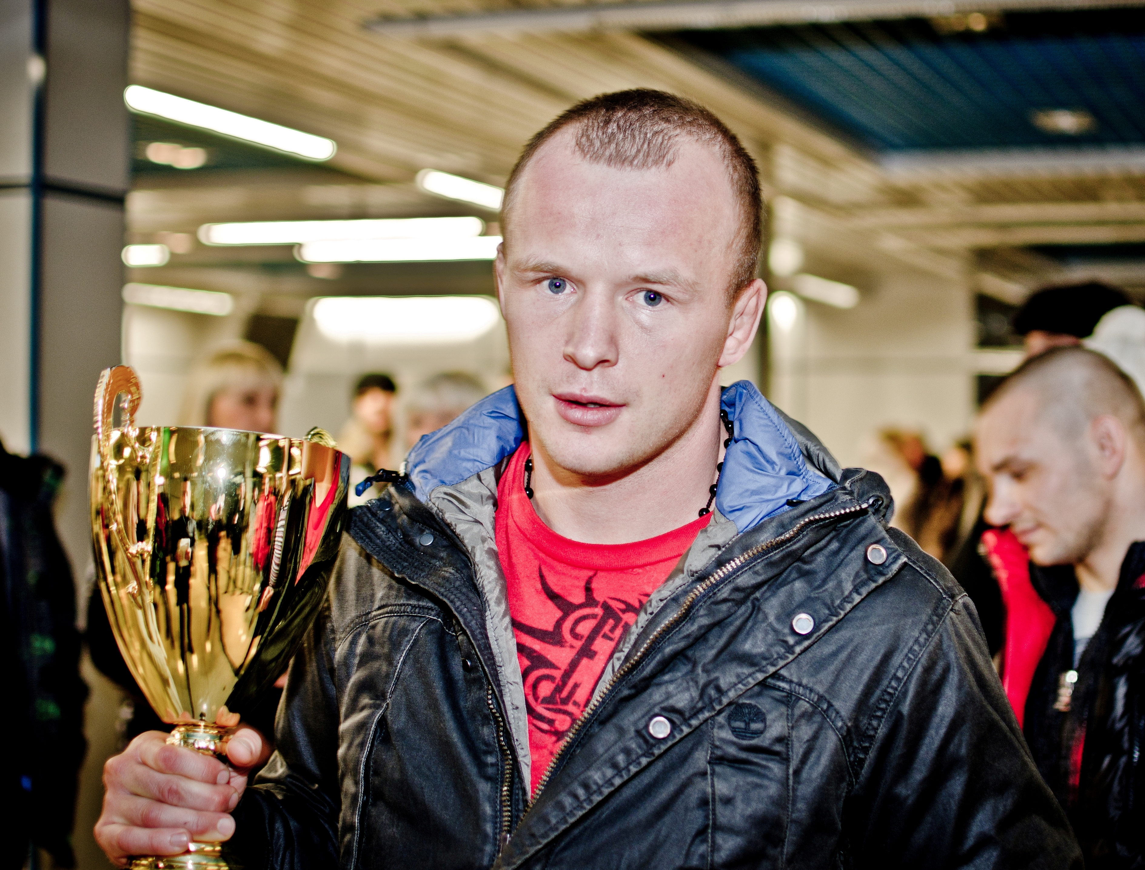 Shlemenko in airport after Vianna