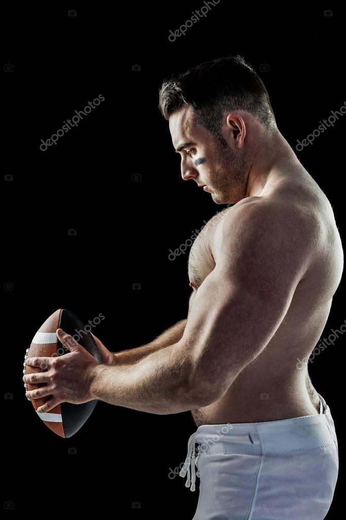 Depositphotos 84459312 stock photo shirtless american football player with