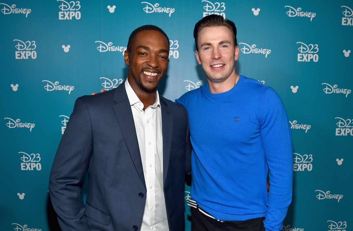 Evans and Mackie shares tearful moment