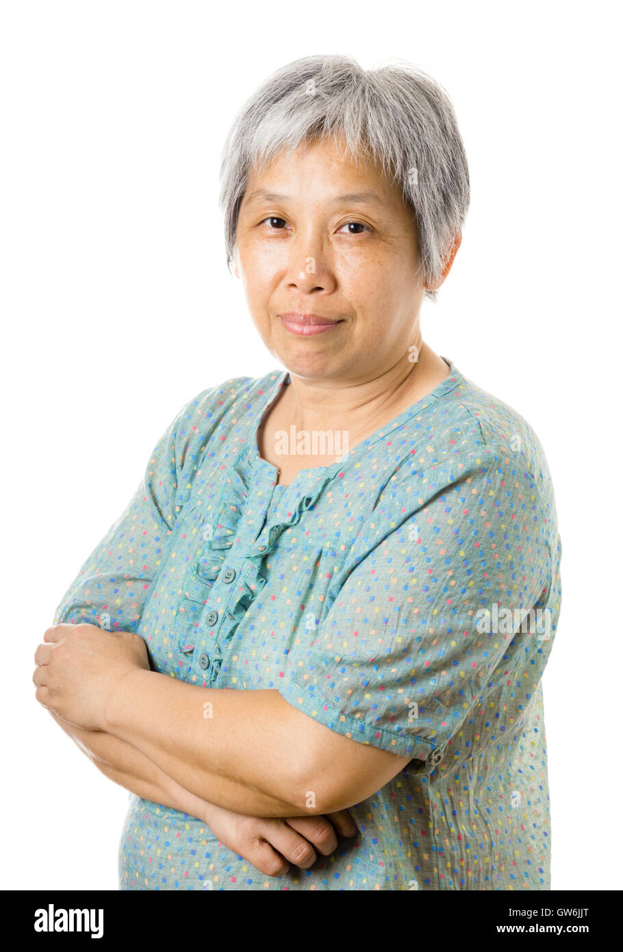 Asian elderly woman GW6JJT