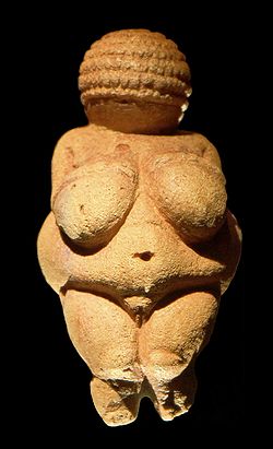 250px Venus of Willendorf frontview retouched 2