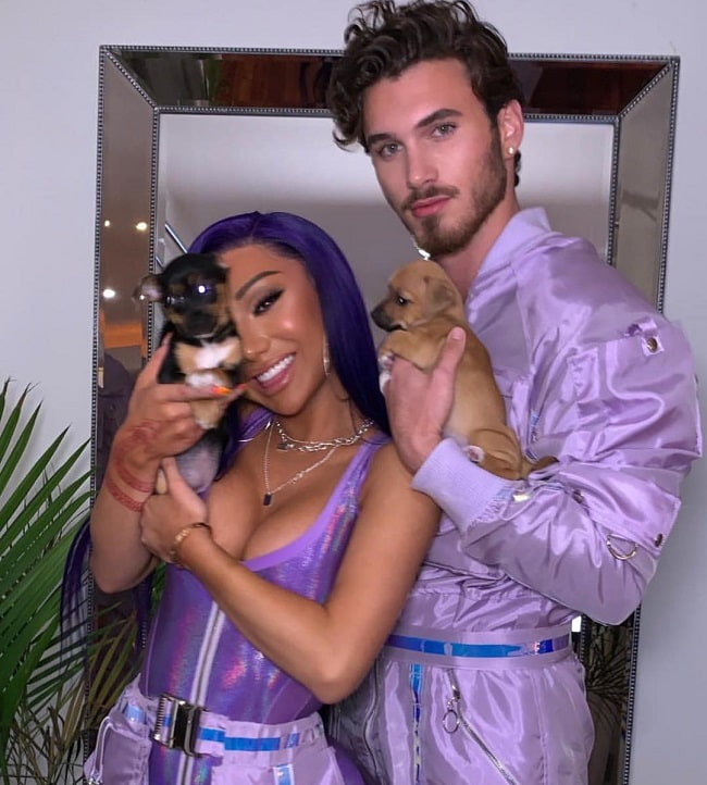 Nikita Dragun with her ex boyfriend Michael Yerger