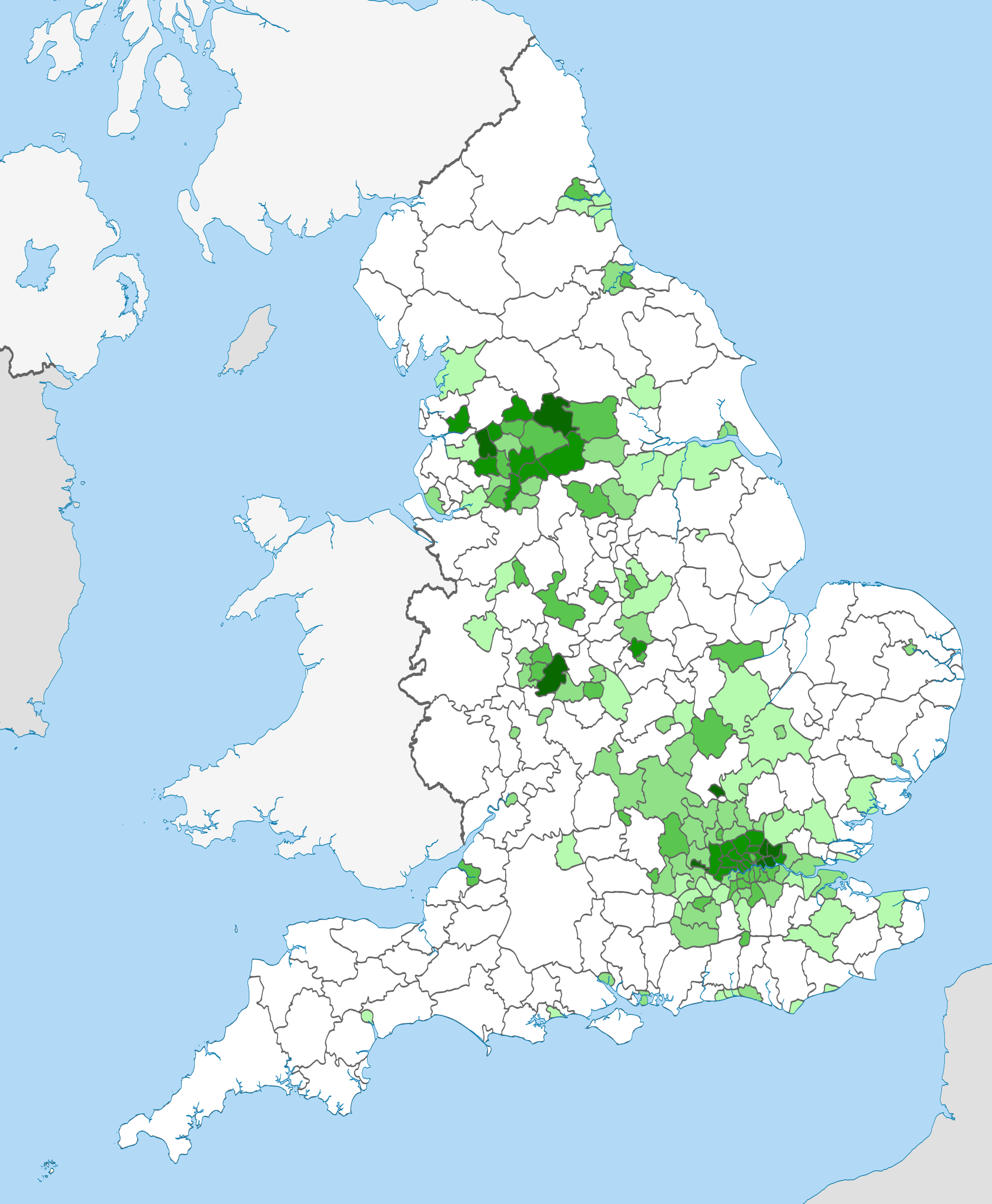 Islam in England census 2011
