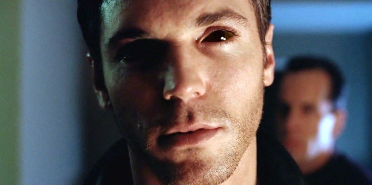 The X Files Black Oil Eyes on Krycek