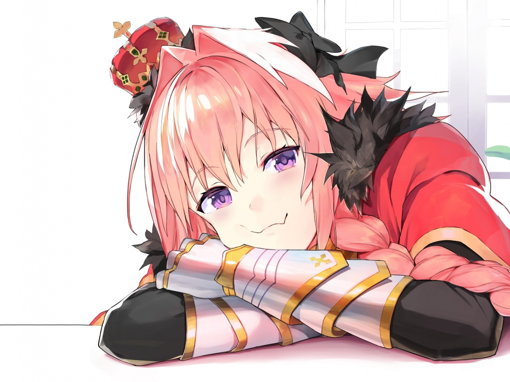 Cute smile Astolfo fate apocrypha