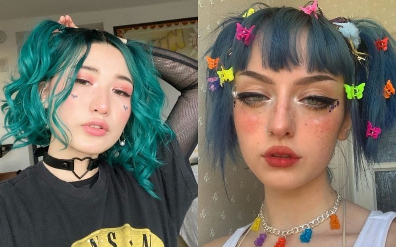 Egirl makeup edit