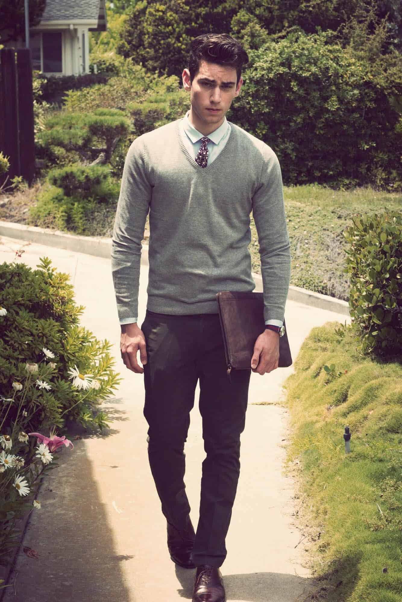 Appropriate business casual attire for young men