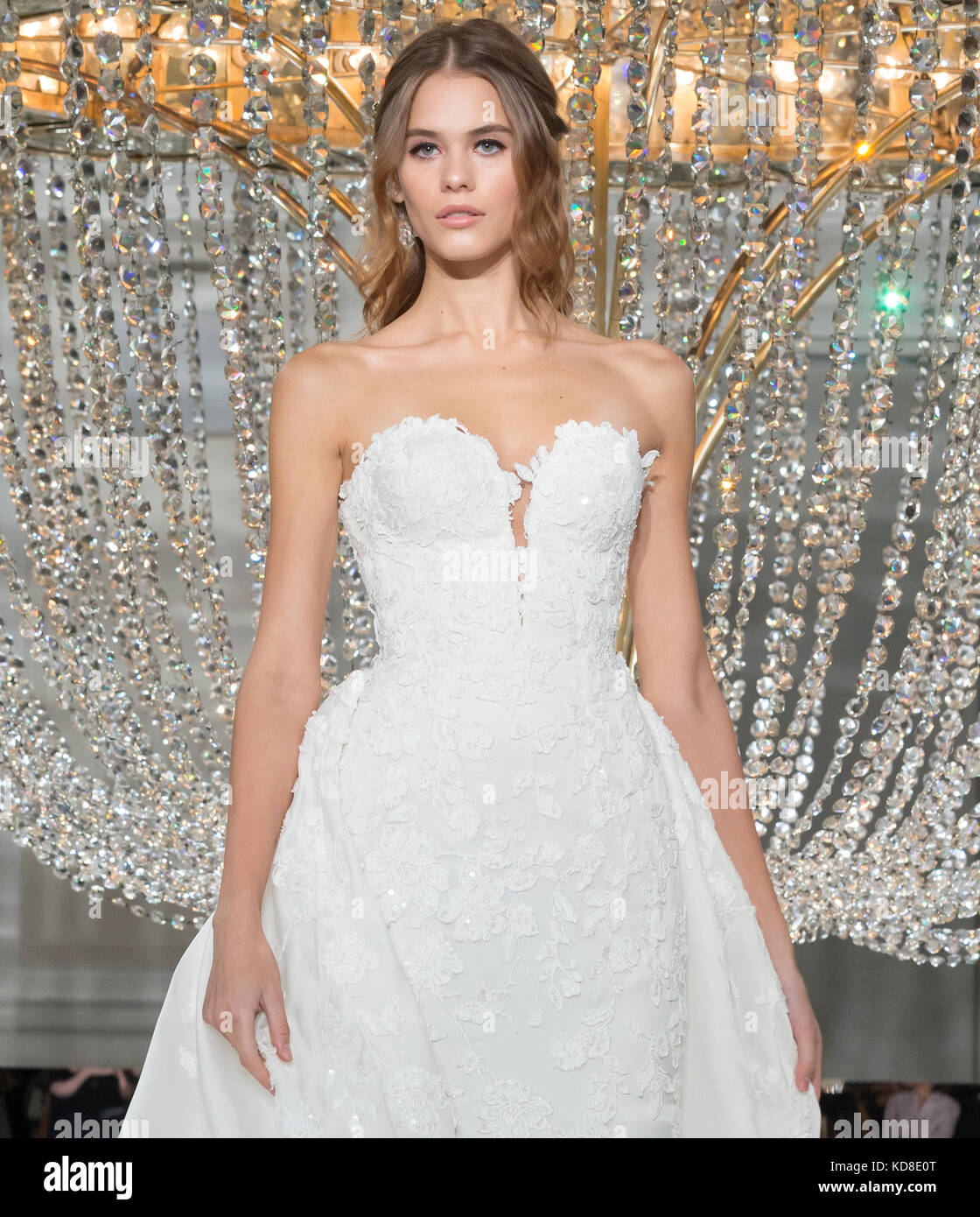 New york ny october 7 2017 darya kostenich walks the runway at the KD8E0T