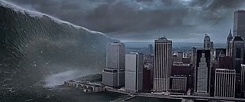 Day after tomorrow tsunami