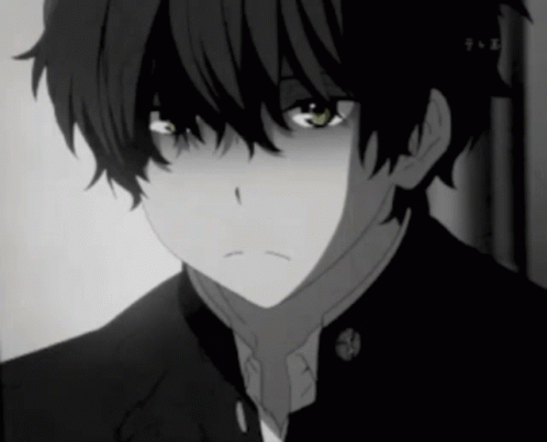 Sad anime gif