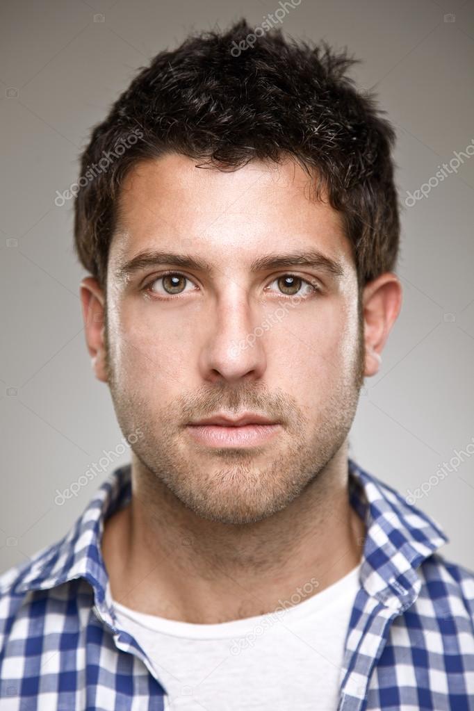 Depositphotos 26345985 stock photo portrait of a normal young