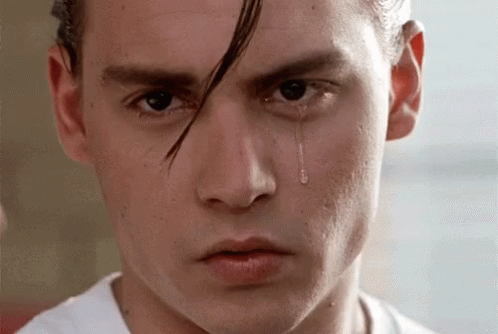 Johnny depp tears