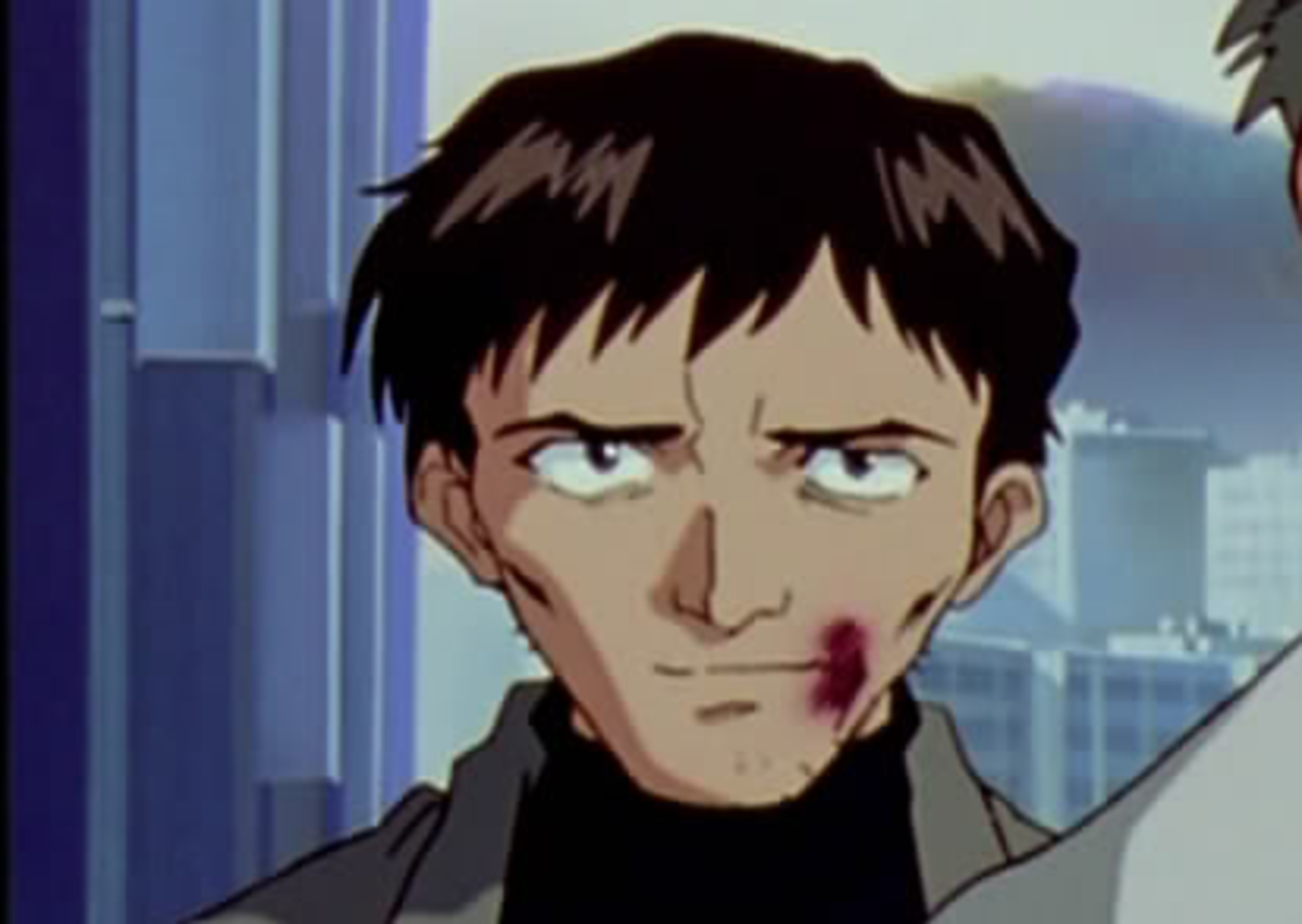 Gendo ikari is shinjis darker version