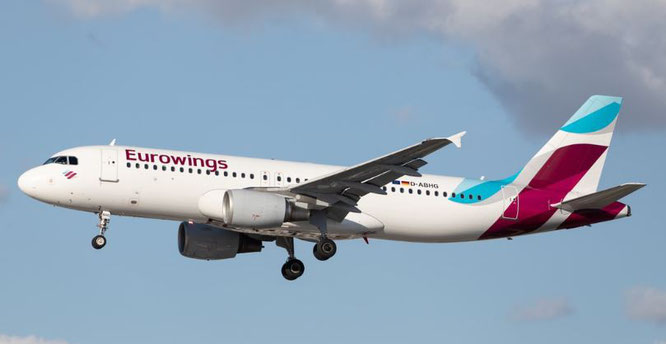 Eurowings flotte 2023 airbus a320 a320neo a319 angebote buchen flge angebote gepck flugzeuge