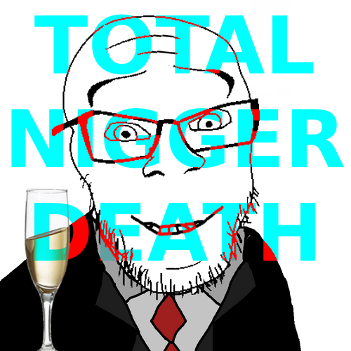 10080   clothes cup glass glasses necktie soyjak stubble suit text total nigger death variant 