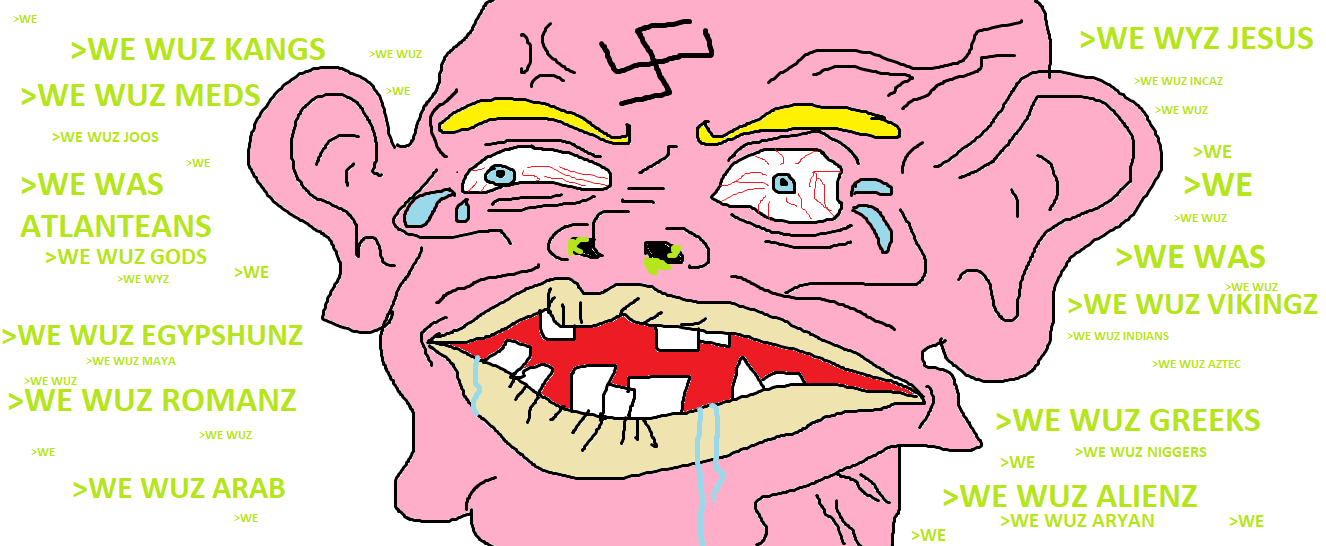 WE WUZ ARYANS N SHIET