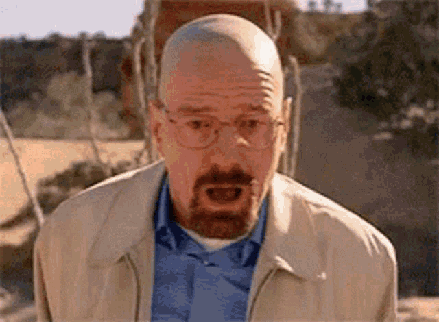 Walter white falling