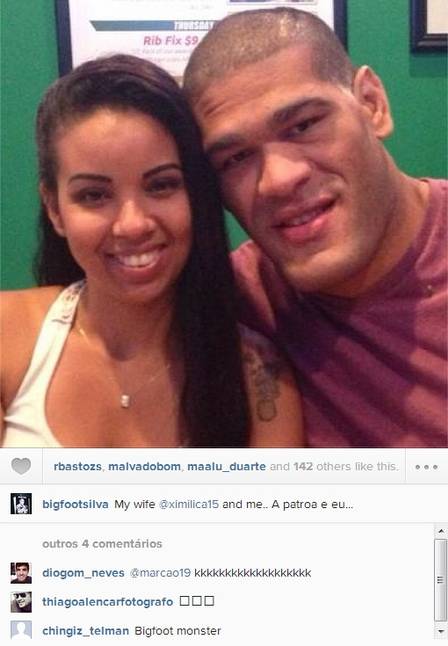 Pezao e esposa