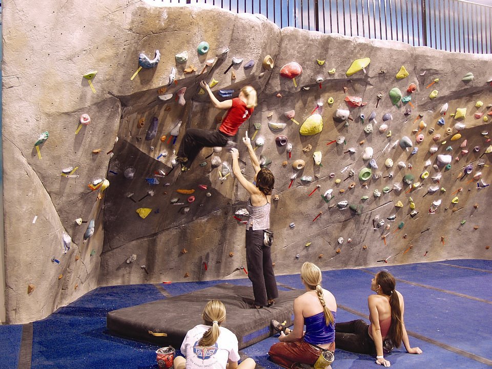 The spot bouldering gym