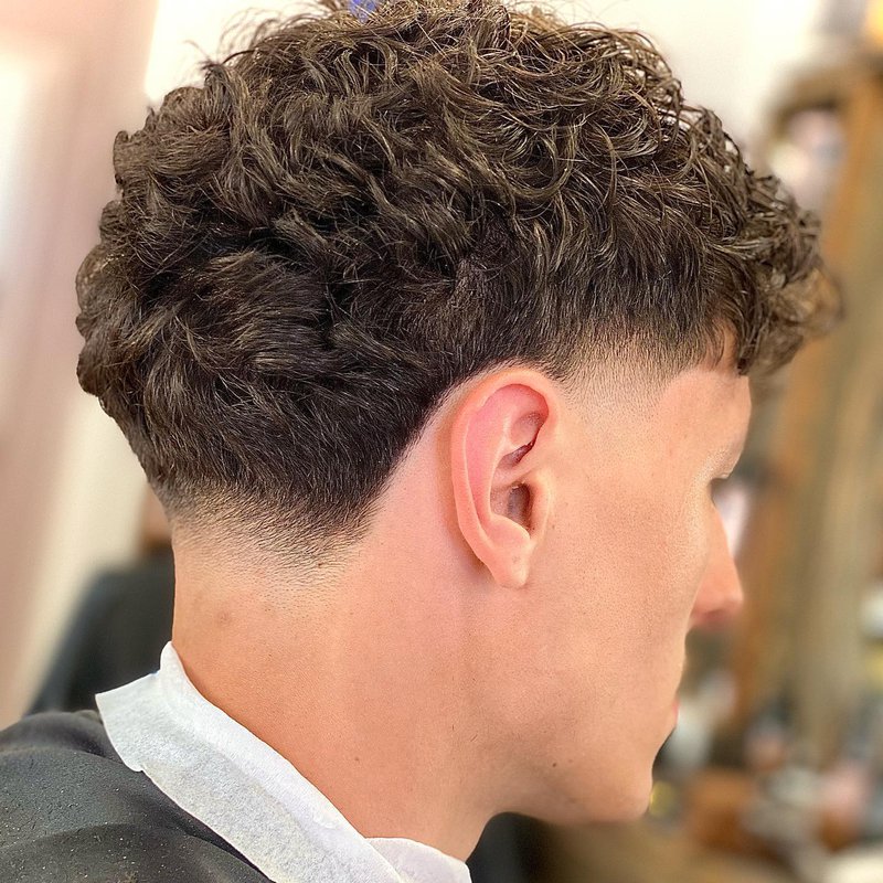 17 Curly Taper Fade Haircutwidth 800