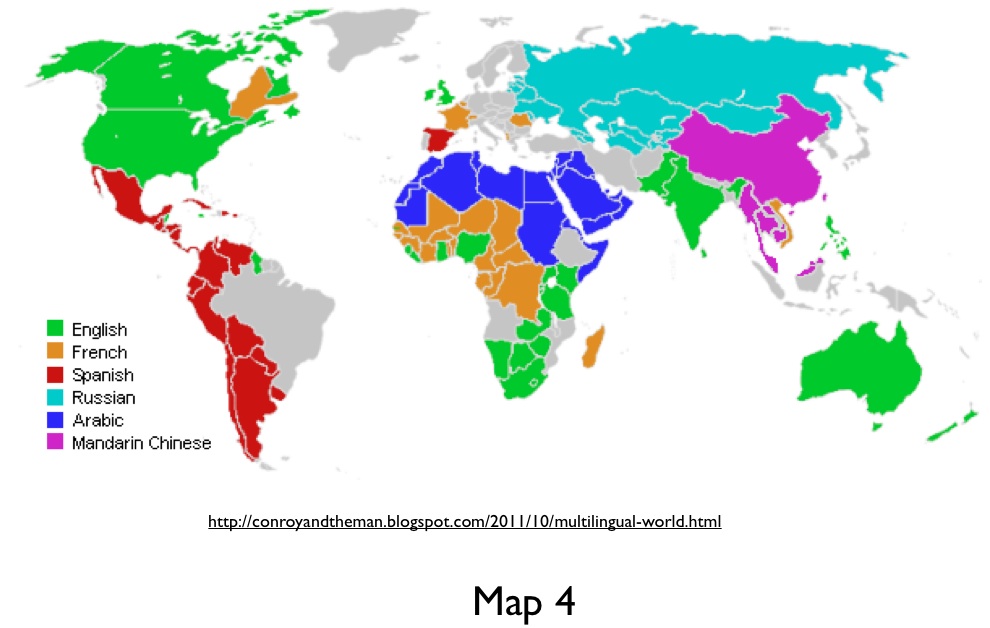 World Language Map 4