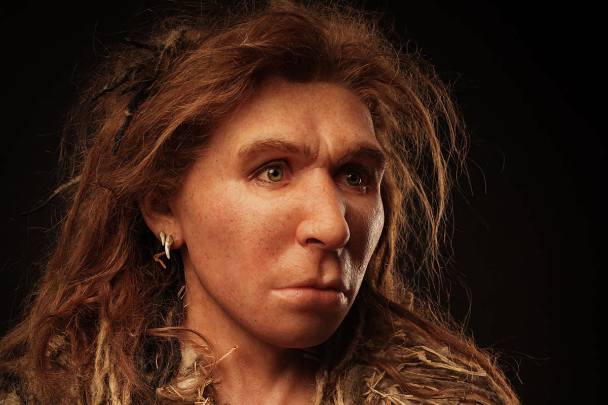 Neanderthal woman 4x3