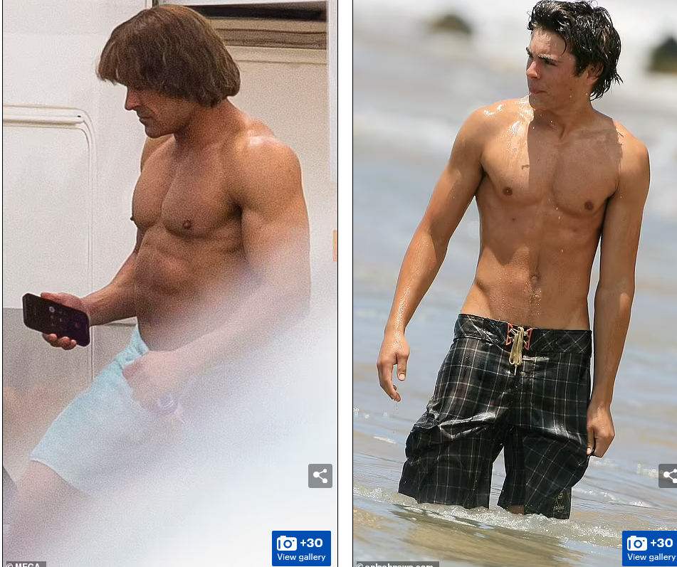 Screenshot 2022 10 26 at 01 33 33 Zac Efron debuts extremely beefed up physique for The Iron C