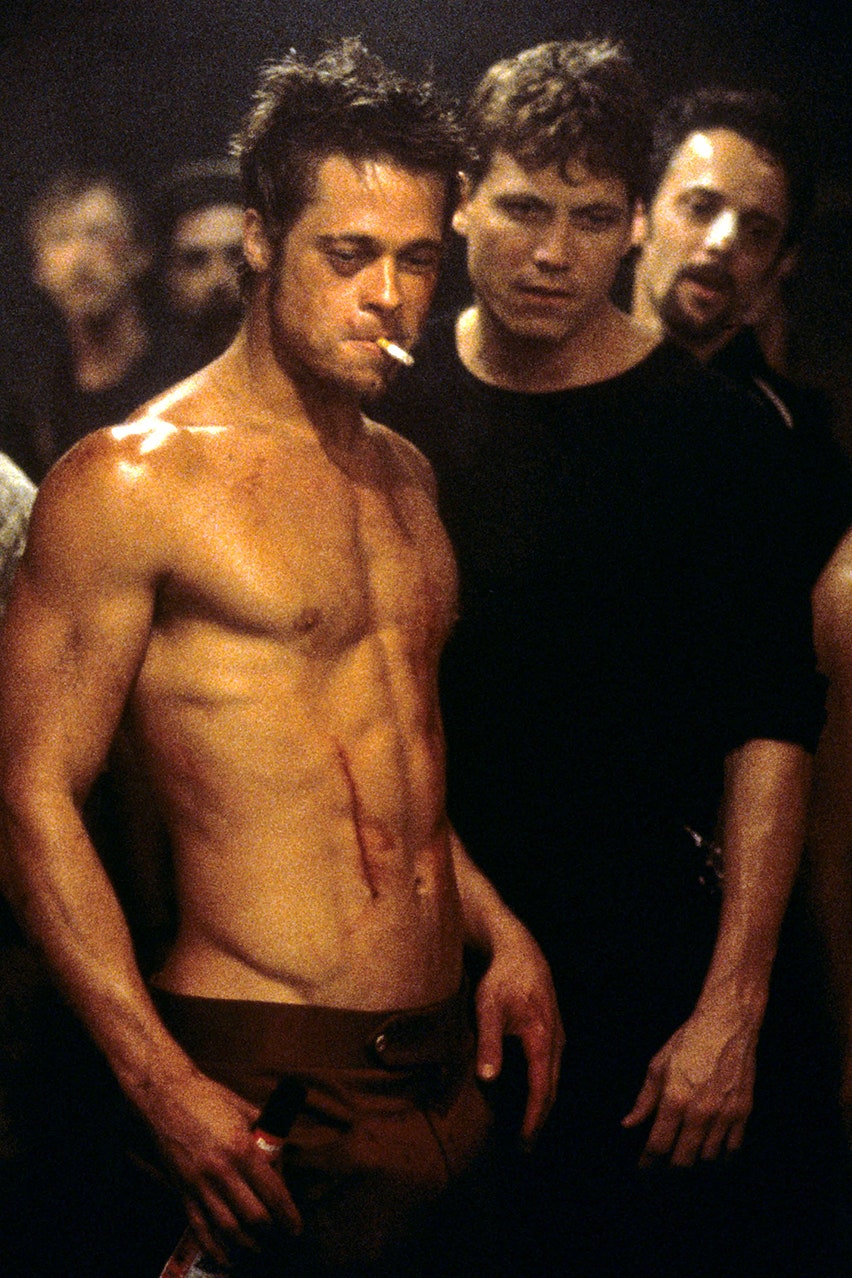 Fight club brad pitt topless