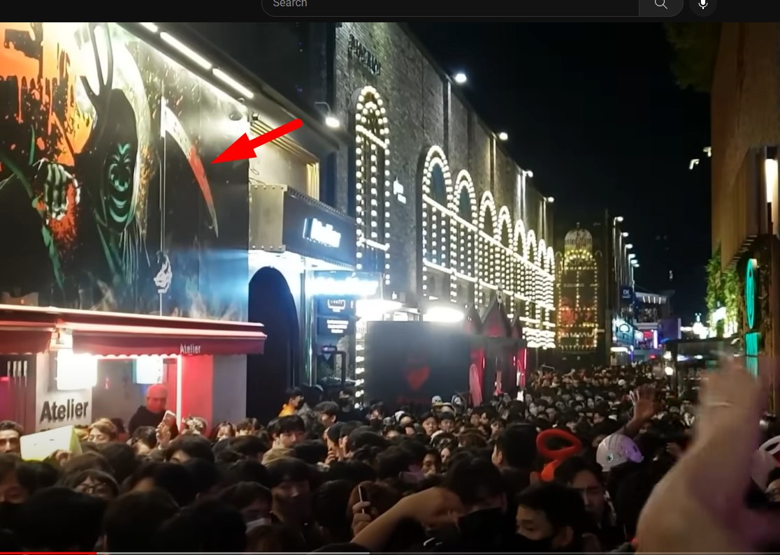 Satanic ritual stampede