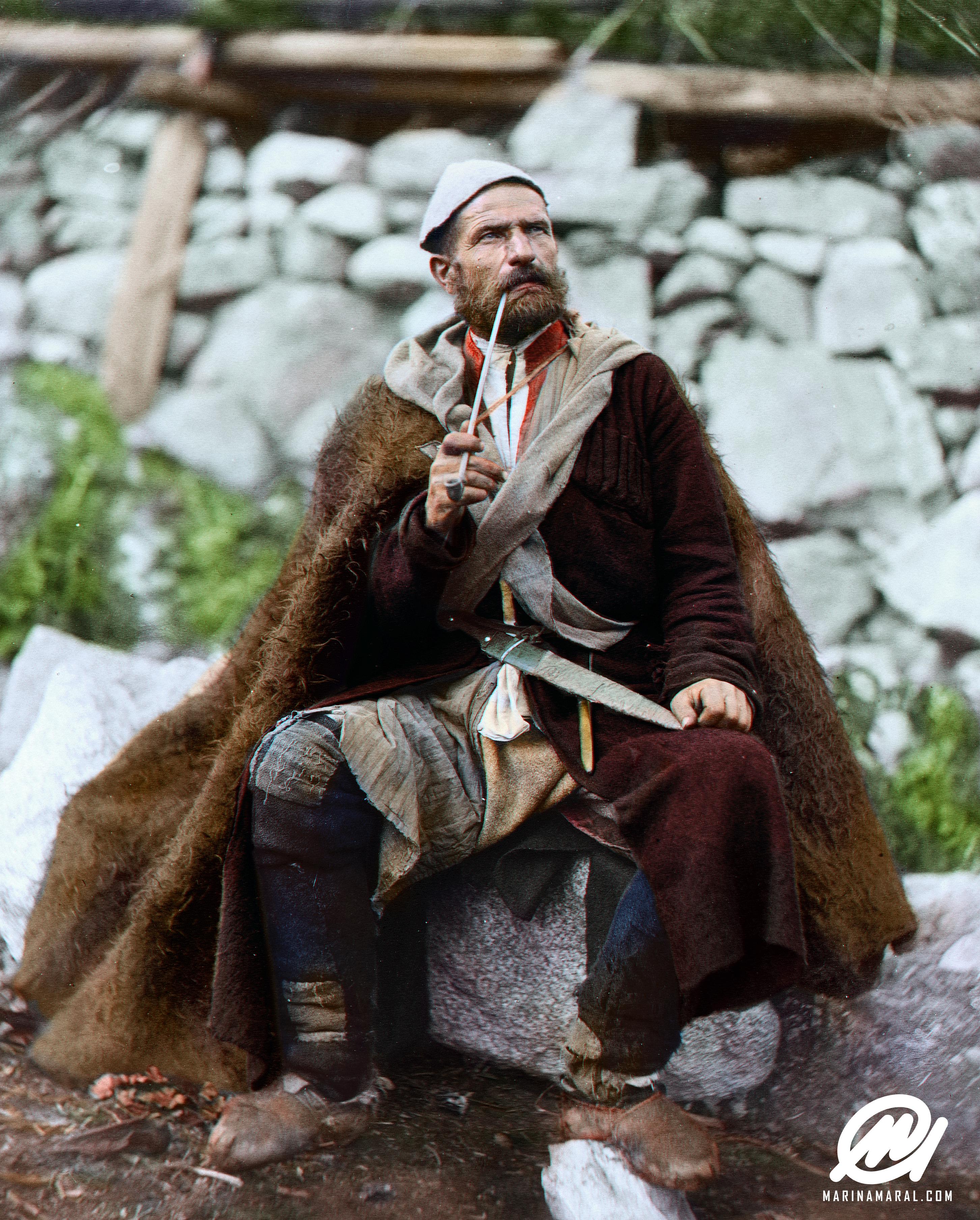 Georgian Svan Man XIX Century