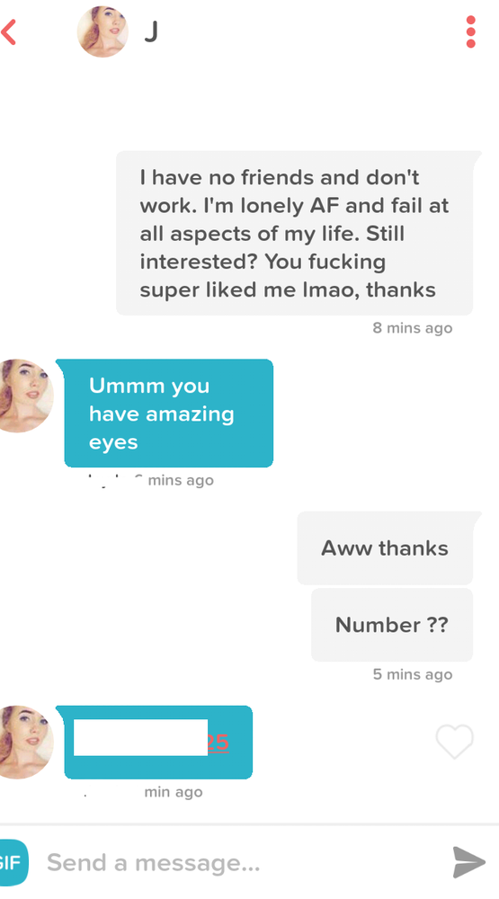 Tinder proof