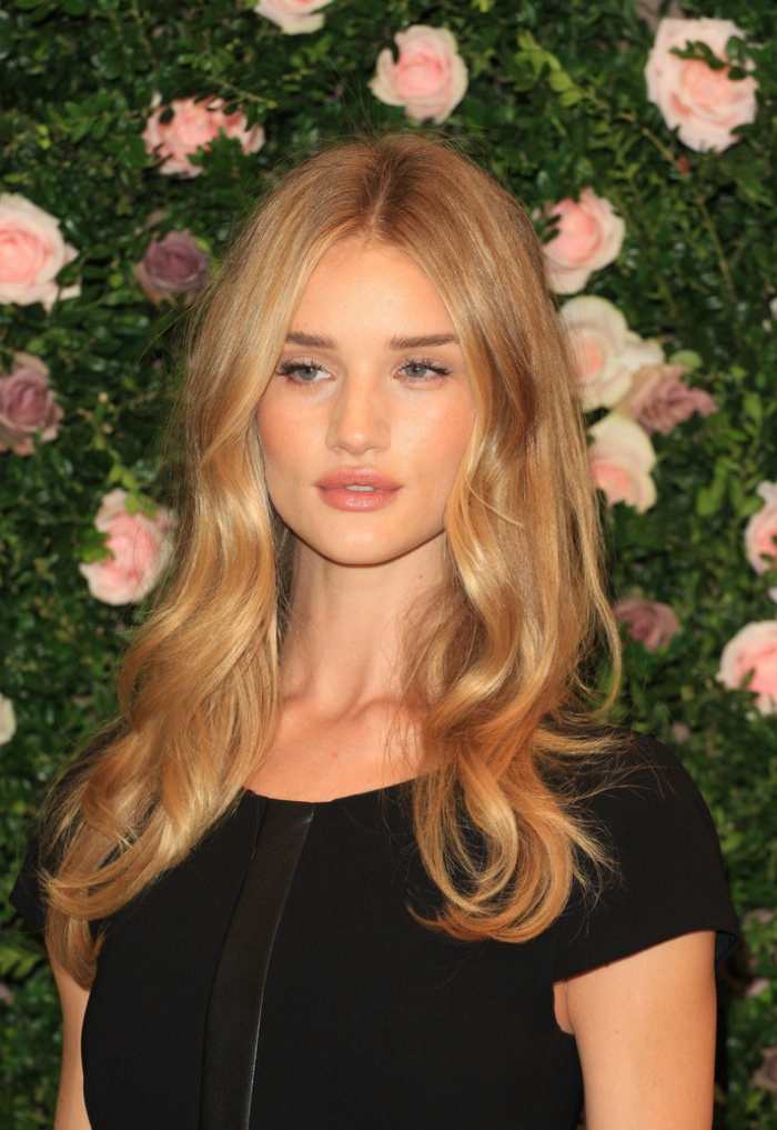 Blonde Models Rosie Huntington Whiteley