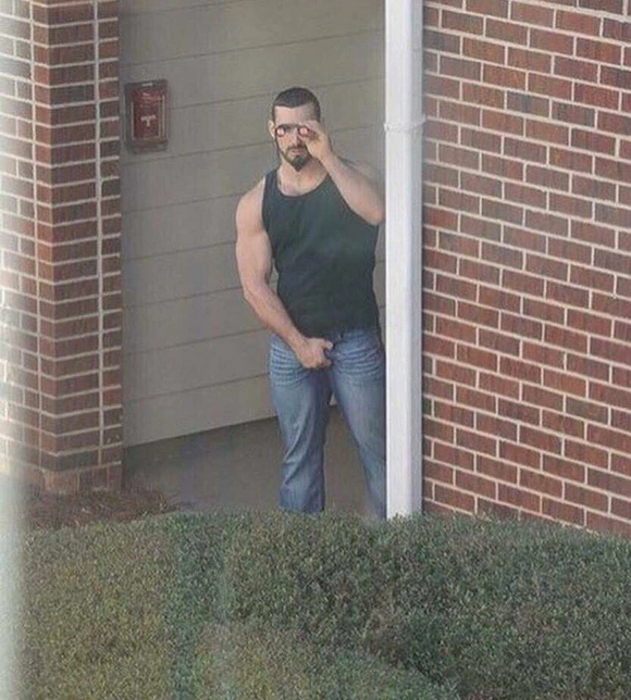Binocular guy