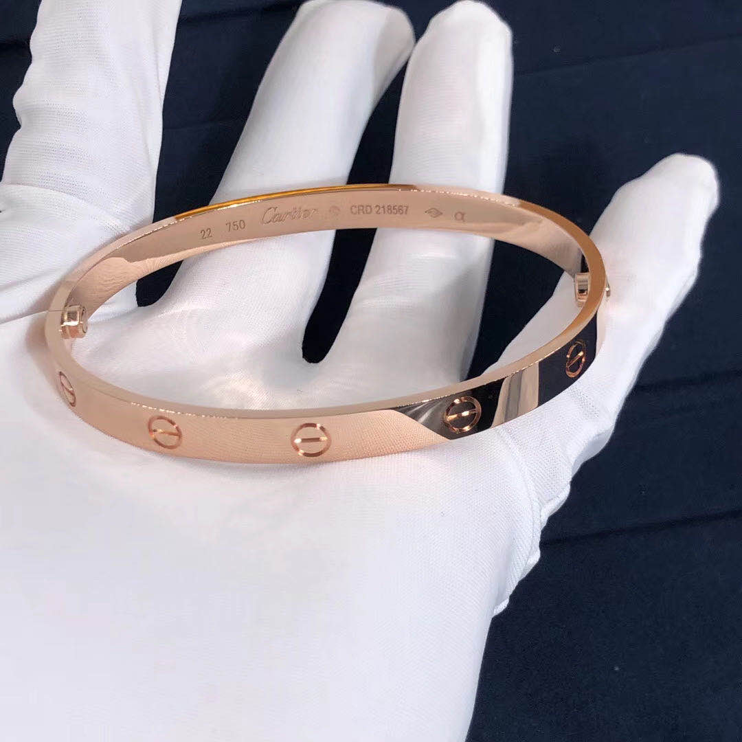 Cartier Love Bracelet 18k Pink Gold B6035617 5