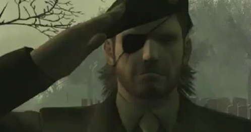Solid snake salute