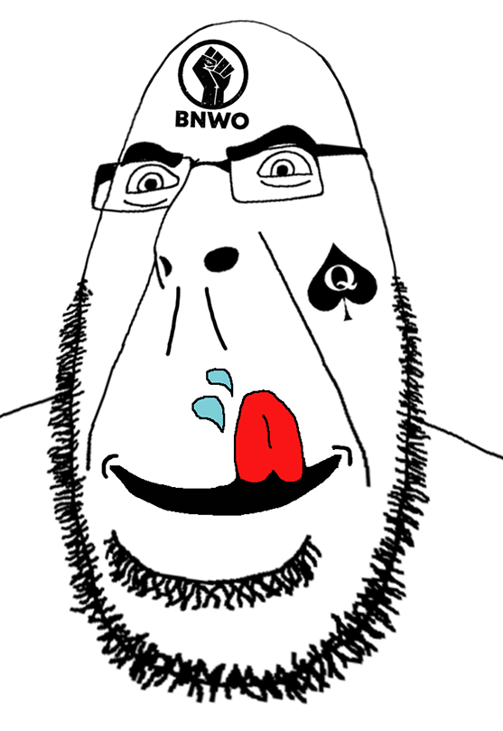11977 bbc distorted glasses half open mouth licking lips queen of spades saliva soyjak stubble