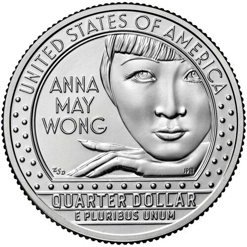 2022 american women quarters coin anna may wong uncirculated reverse 768x768