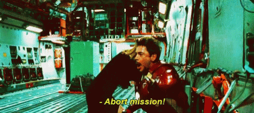 Abort mission
