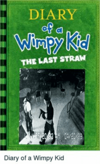 Thumb diary the last straw diary of a wimpy kid memes 14924575