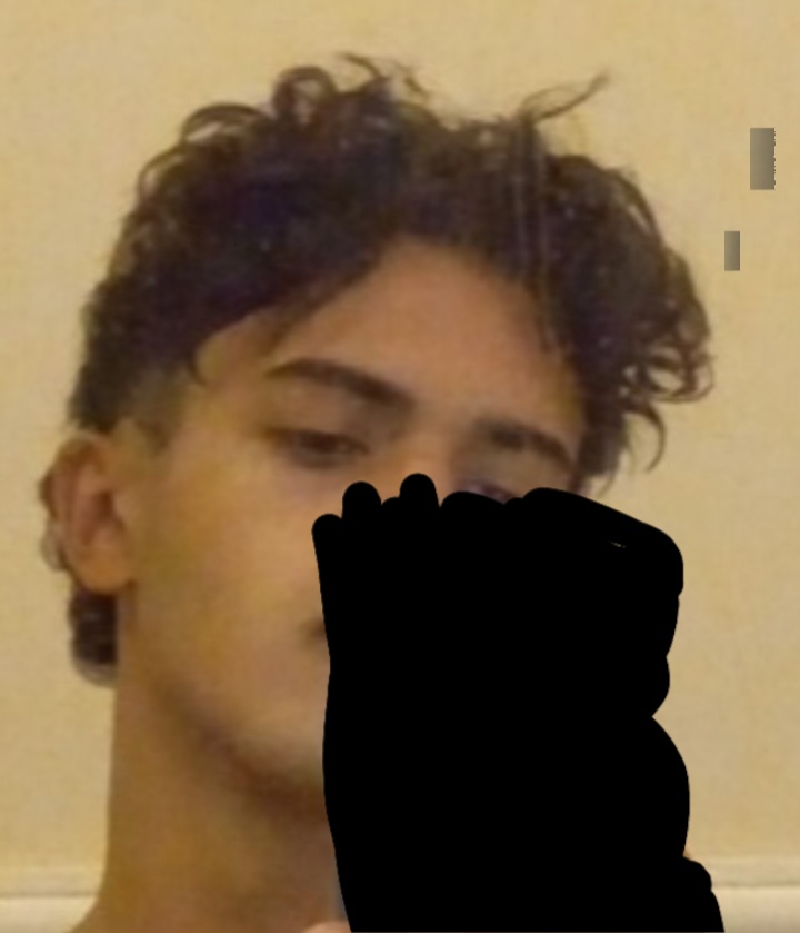 Curly hair