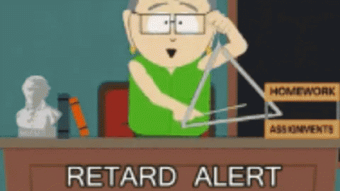 Retard alert south park