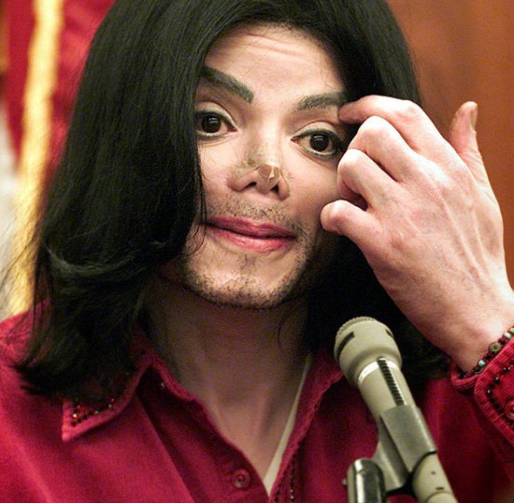 Michael Jackson 2002 nase DW Wirtschaft Santa Maria jpg