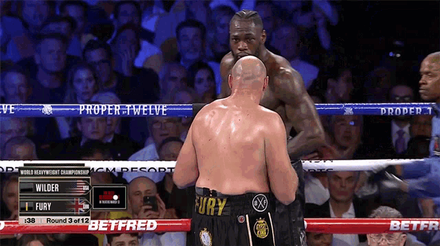 Tyson fury knock down