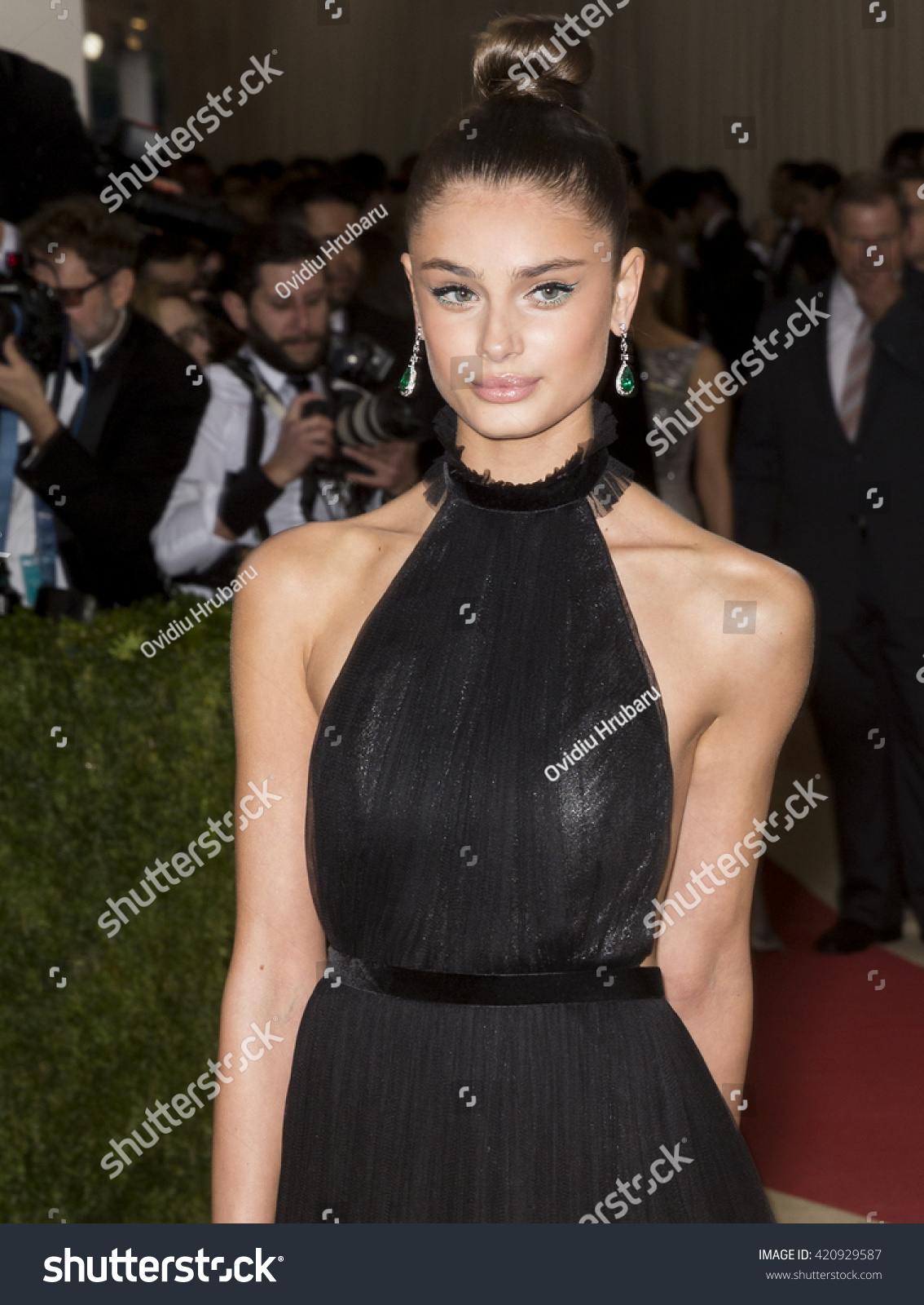 Stock photo new york city usa may taylor hill attends the manus x machina fashion in an age of