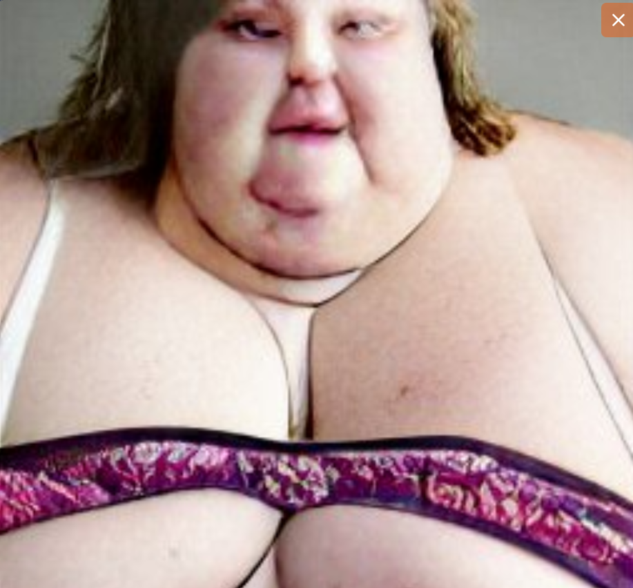 Fat woman