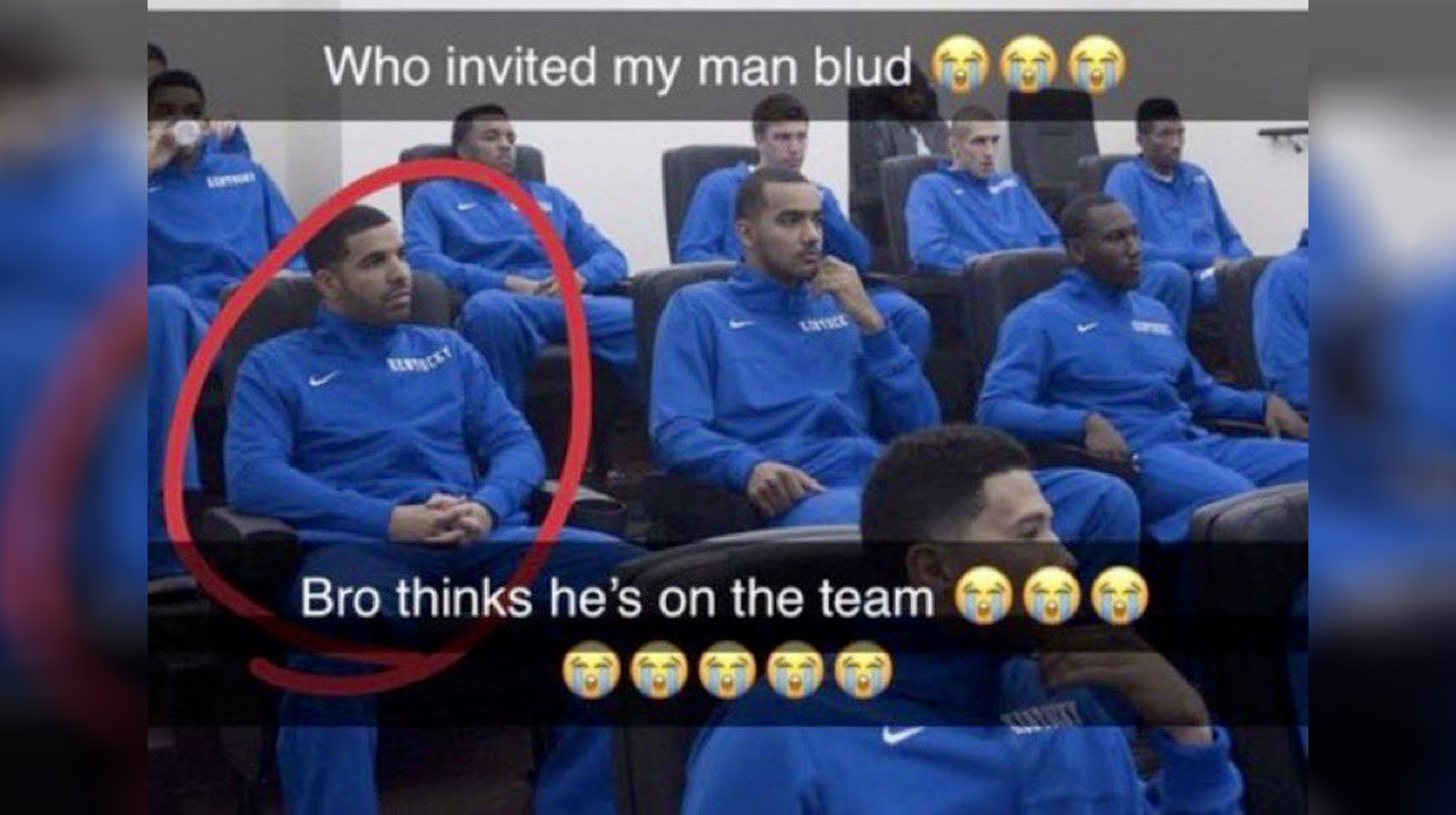 Bludthinkshesontheteam