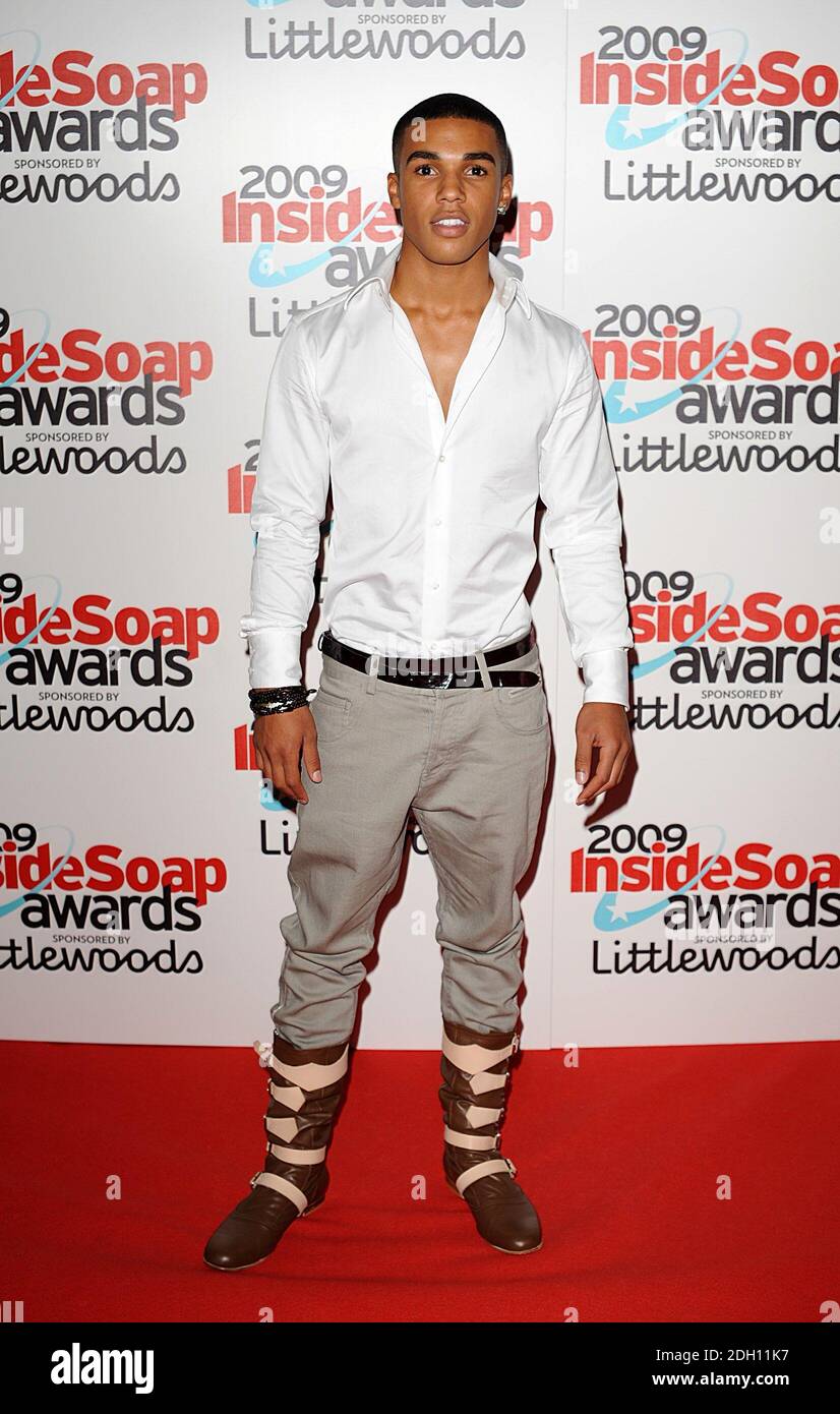 Lucien laviscount arriving for the 2009 inside soap awards at sketch conduit street london 2DH