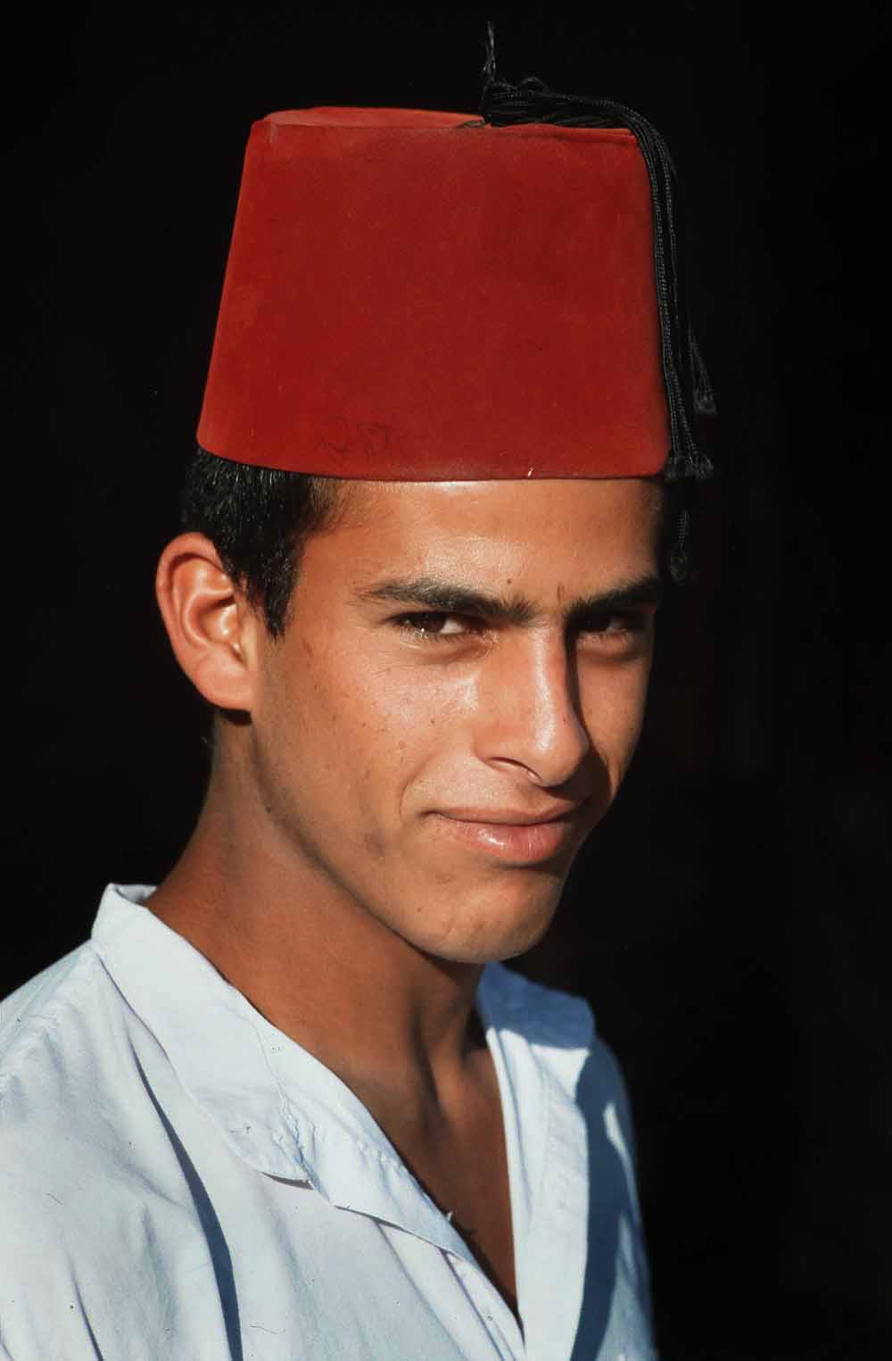 Bedouin man with Fez