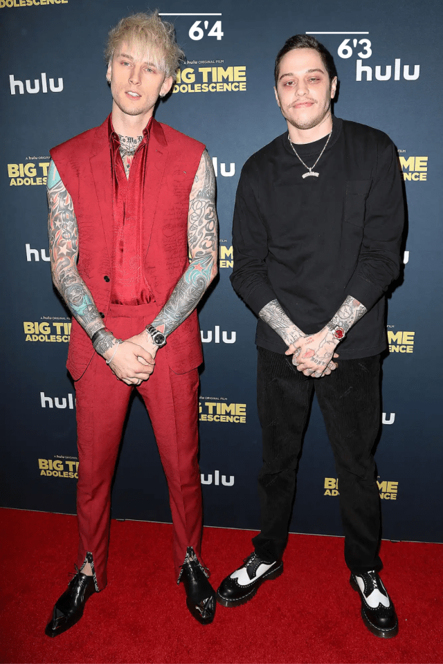 Machine Gun Kelly Height Proof 1